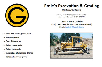 Ernies Excavation & Grading