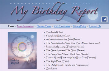 My Birthday Report