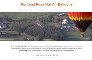 Portland Rose Hot Air Balloons